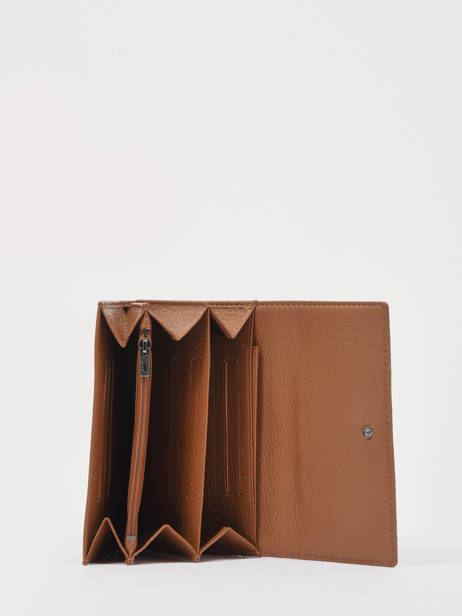 Portefeuille Foulonné Leder Yves renard Bruin foulonne 29491 ander zicht 1